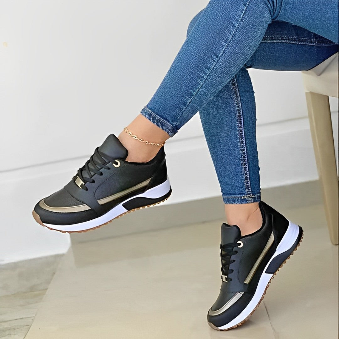 Women's Sporty Sneakers | Thick Cushioned Sole | Breathable Casual Shoes | Nova Muse