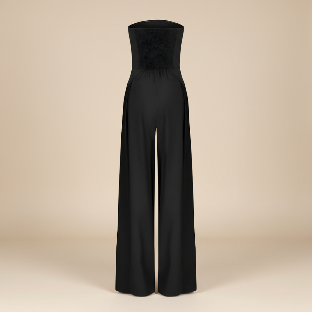 Women's Satin Jumpsuit | Heavy Satin Bodice | Elegant Relaxed Fit | Nova Muse