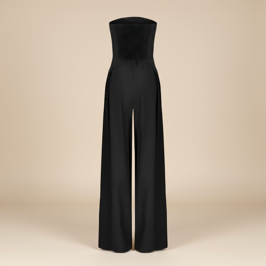 Women's Satin Jumpsuit | Heavy Satin Bodice | Elegant Relaxed Fit | Nova Muse