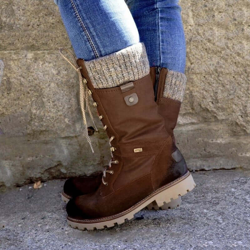 Women's Waterproof Winter Boots | Warm Cold Weather Outdoor Shoes | Nova Muse