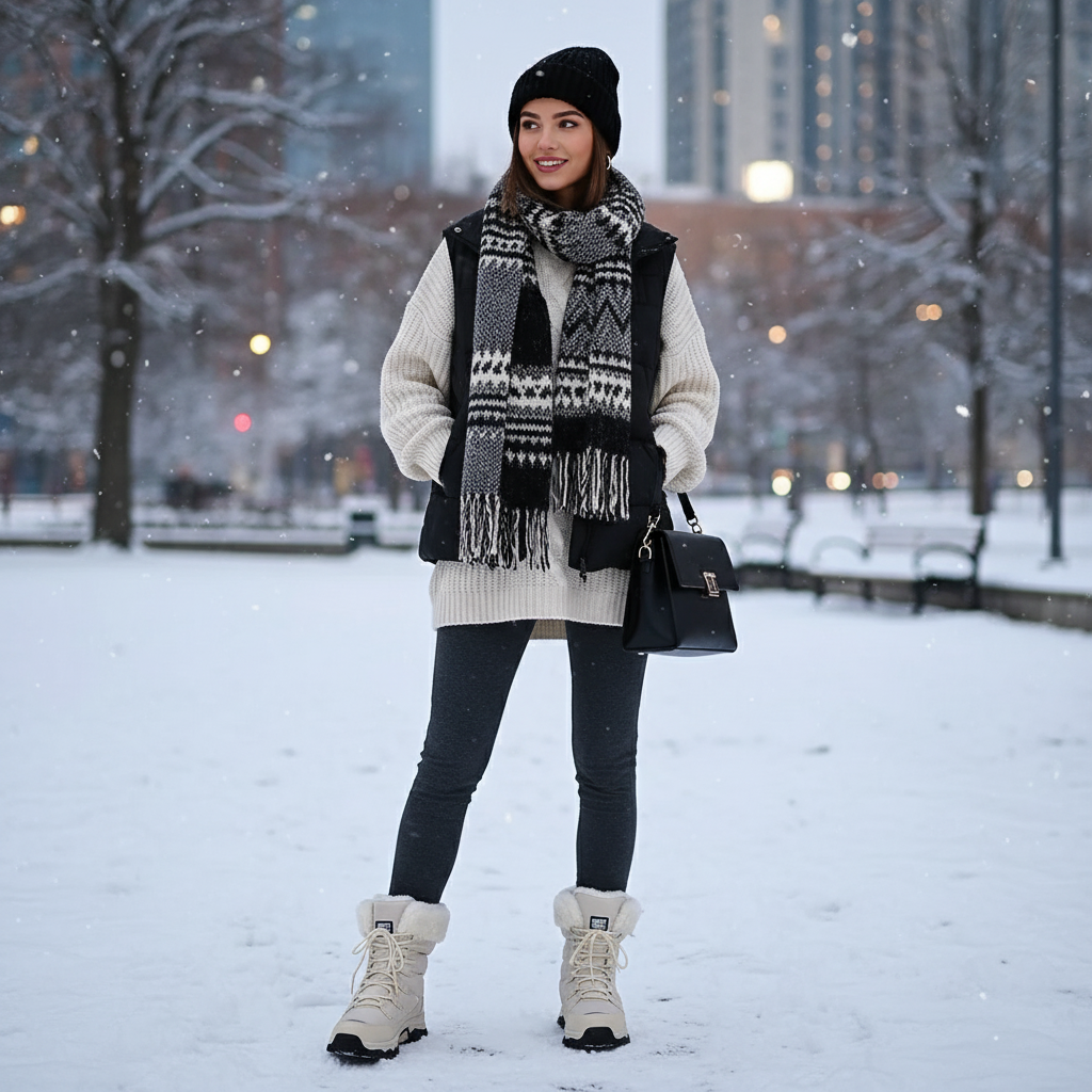 Women's Winter Snow Boots | Warm Comfortable Cold Weather Footwear | Nova Muse